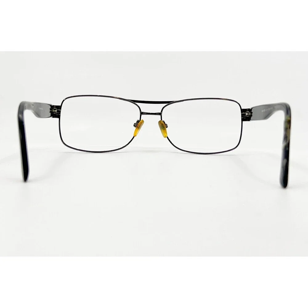 Robert Mitchel Eyeglasses Mens Gunmetal RMS 4003 Aviator Double Bridge 59-15-135